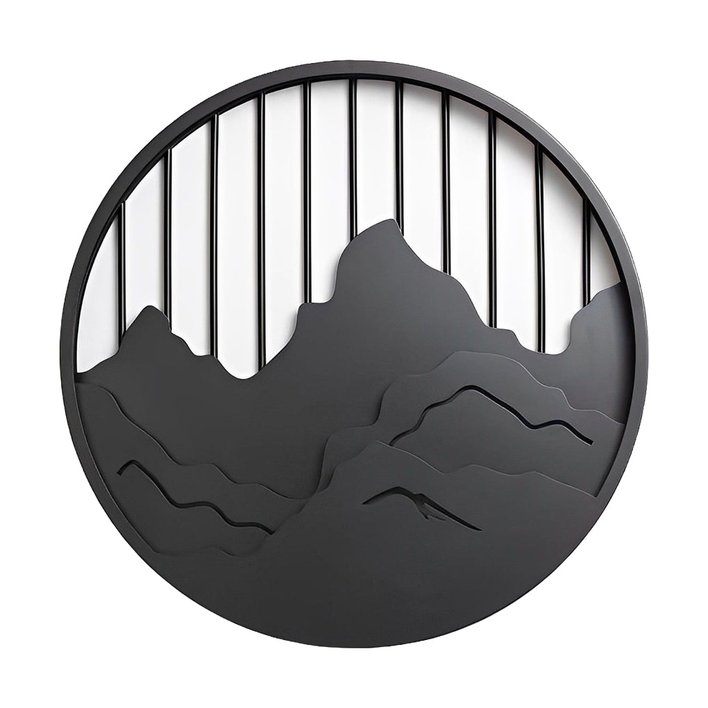 Mountain LED Round Landscape Light Waterproof Outdoor Lighting