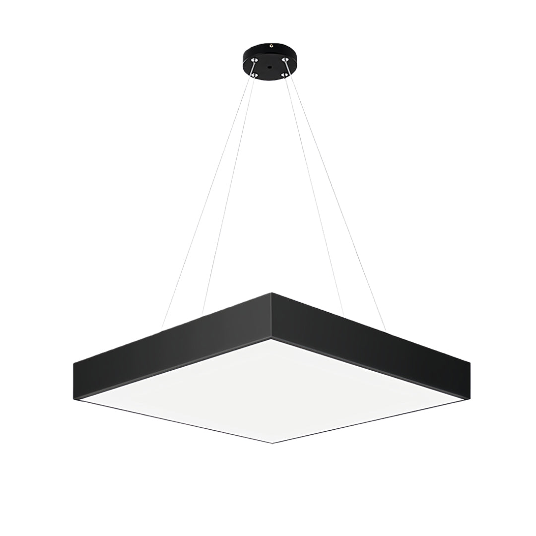 Modern Black Multi-Diamond LED Chandelier Ceiling Light