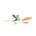 5 Blade Ceiling Fan with Light - ABS Blades, Metal Body, Modern Design