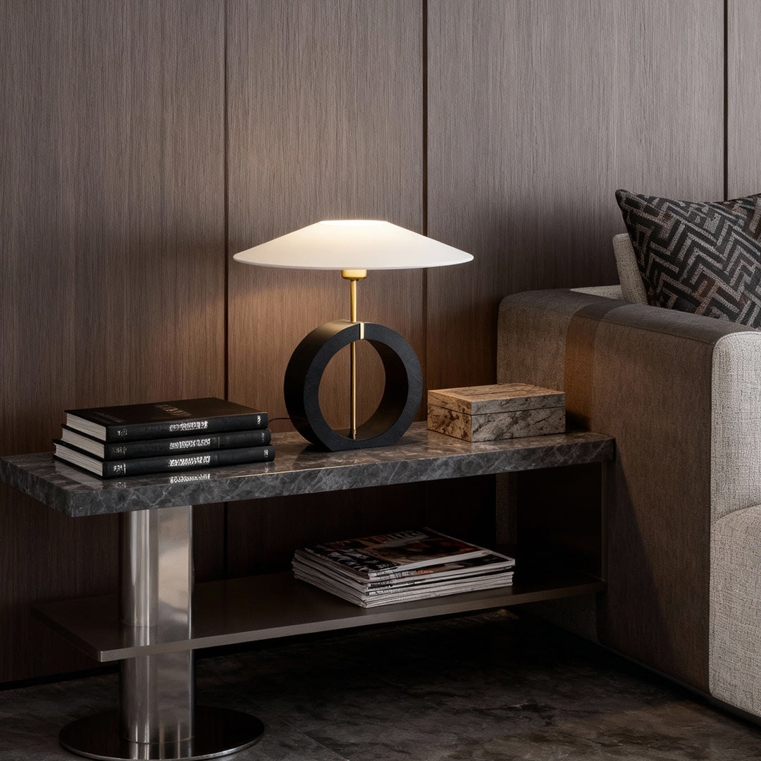 Natural Wood Table Lamp - Nordic Minimalist Luxury Design for Creative Interiors