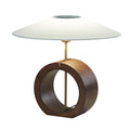 Natural Wood Table Lamp - Nordic Minimalist Luxury Design for Creative Interiors