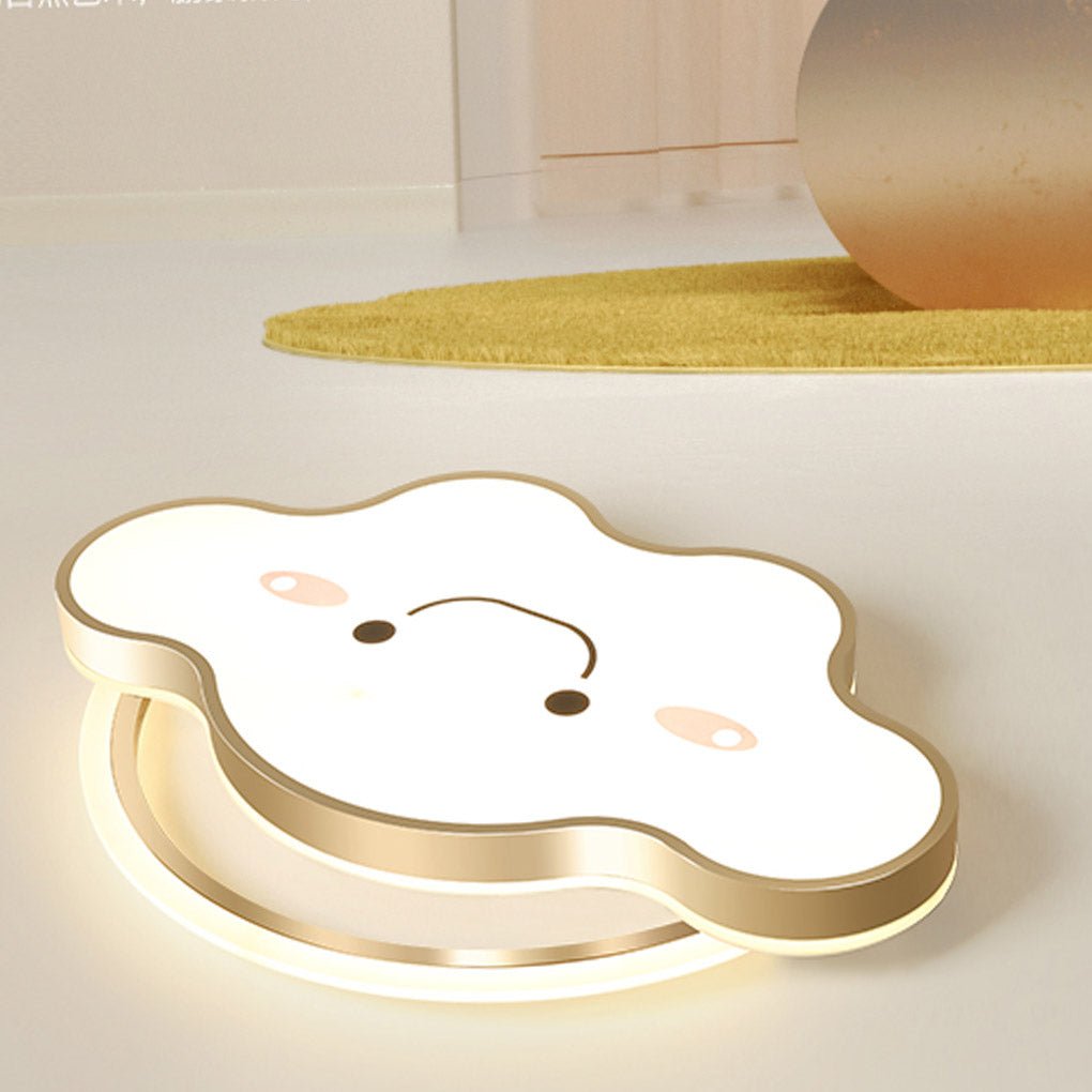 Nordic Cloud LED Ceiling Lamp - Dimmable Light Fixture for Bedroom & Nursery