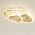 Nordic Creative Arc Design LED Ceiling Lamps - Energy-Saving Cloud Shape Lighting