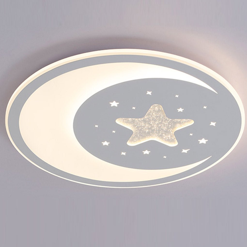 Nordic LED Ultra Thin Ceiling Light 3-Color Adjustable with Remote Control
