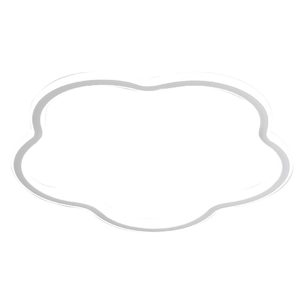 Nordic Ultra-thin Cloud Shape LED Ceiling Lamp - Adjustable Three Color Lighting