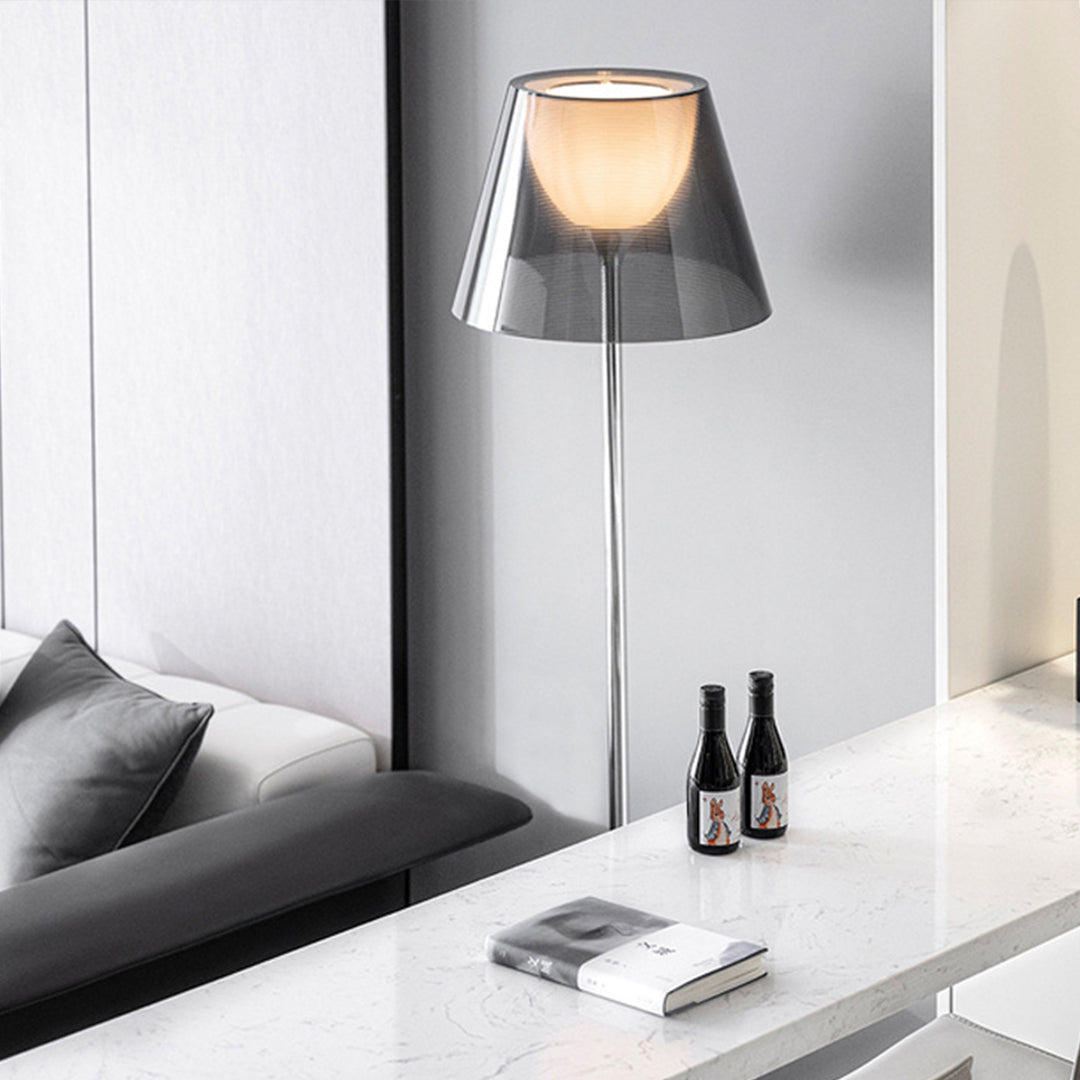 Nordic Sleek Contemporary Floor Lamp - Modern Reading Stand Light