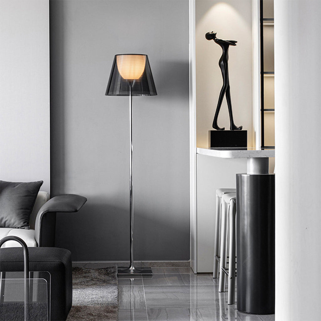 Nordic Sleek Contemporary Floor Lamp - Modern Reading Stand Light