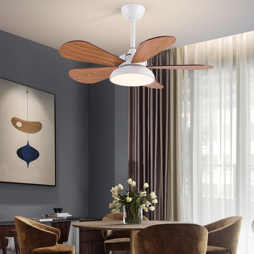 Nordic Reversible Kids Ceiling Fan with Lights - Noiseless & Stylish