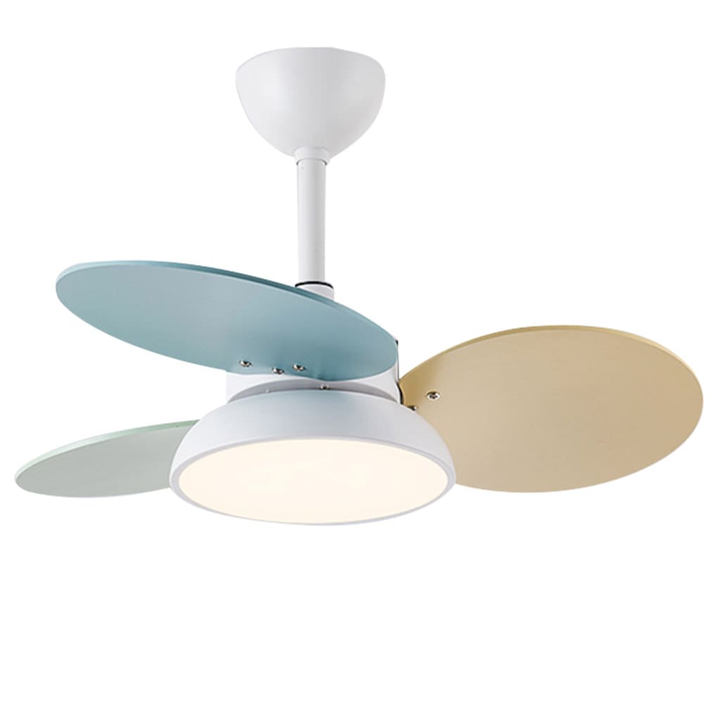 Nordic Reversible Kids Ceiling Fan with Lights - Noiseless & Stylish