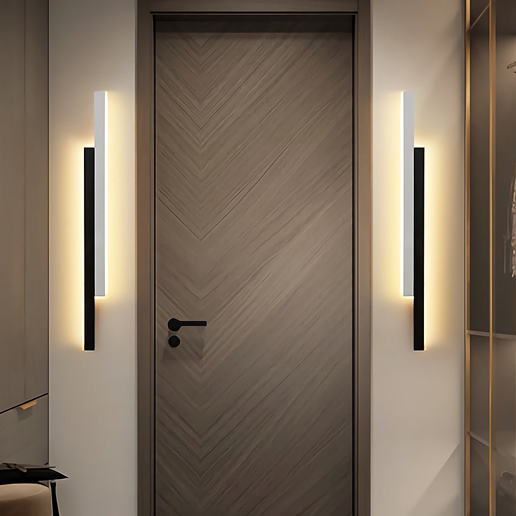 Vertical Wall Light - Nordic Minimalist Dual-Strip LED Lamp