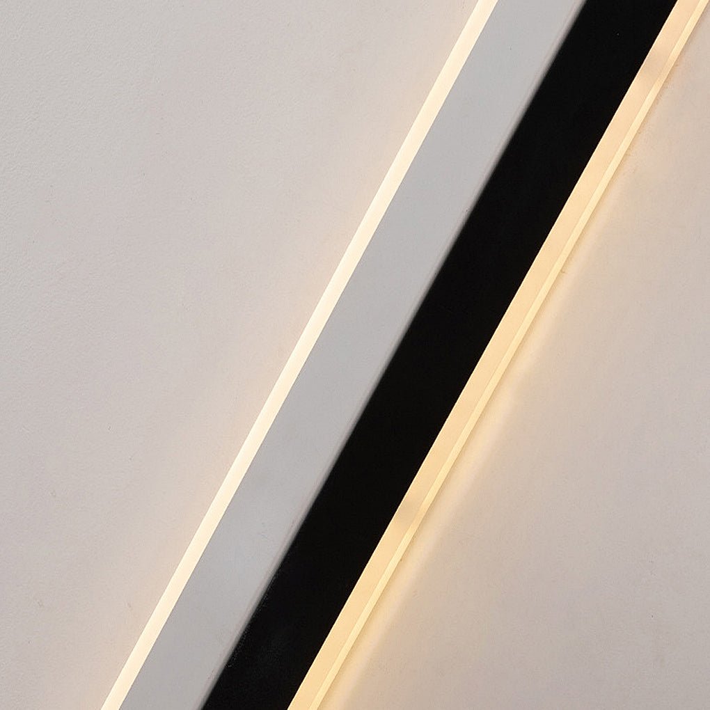 Vertical Wall Light - Nordic Minimalist Dual-Strip LED Lamp
