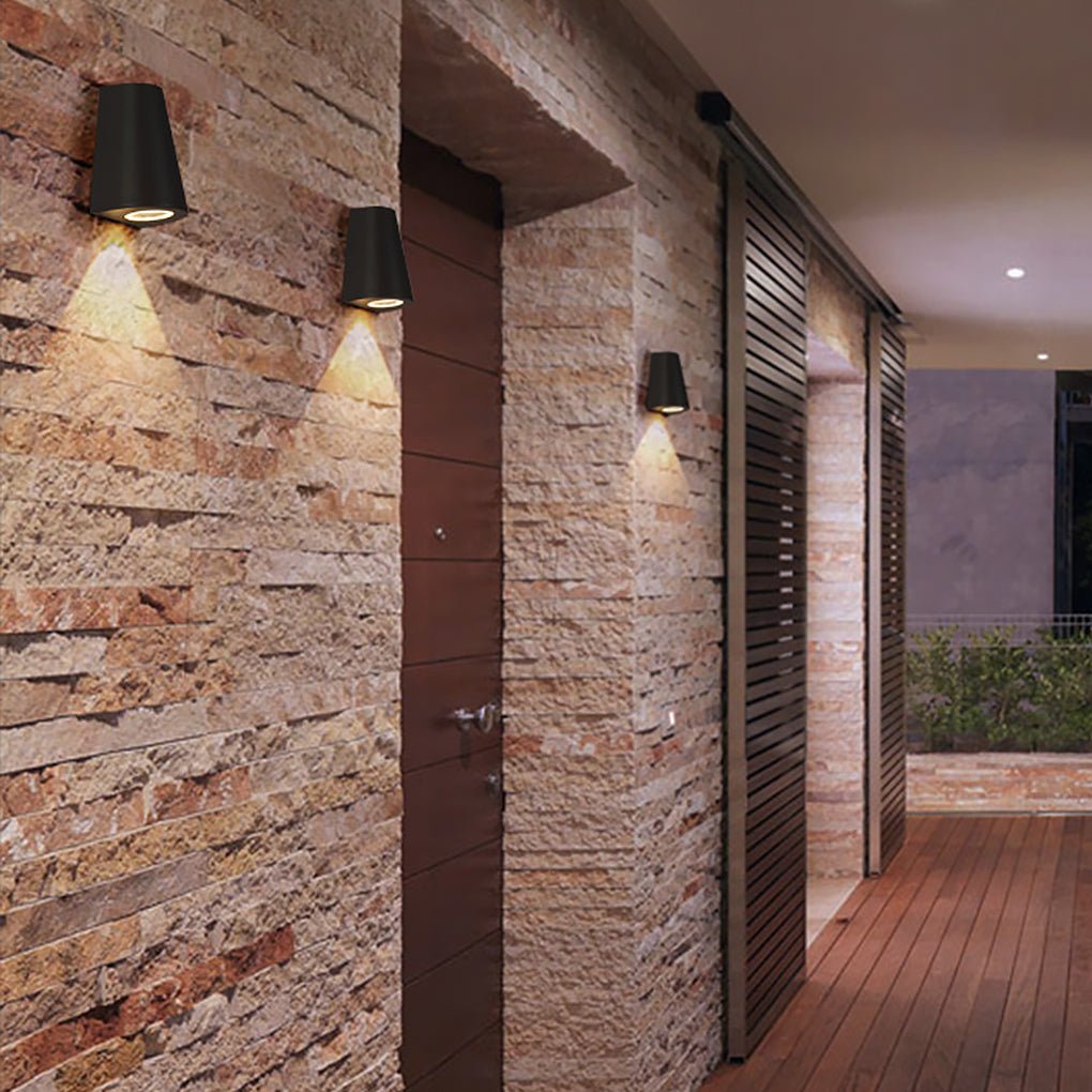 Tapered Wall Light - Nordic Minimalist Waterproof LED Lighting