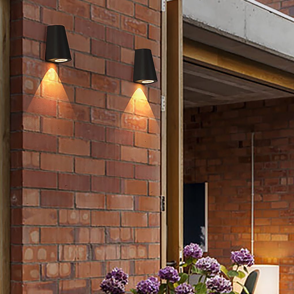 Tapered Wall Light - Nordic Minimalist Waterproof LED Lighting