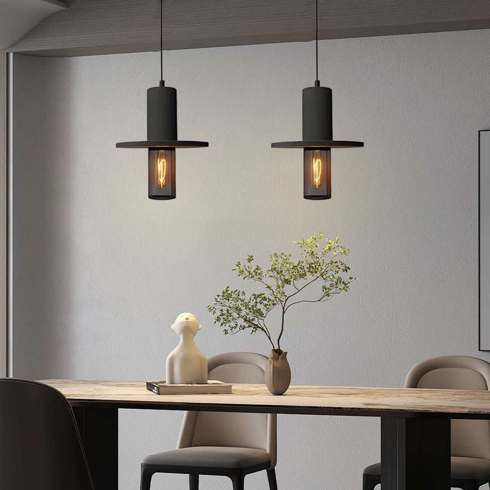 Nordic Minimalist Cement Mesh LED Pendant Light