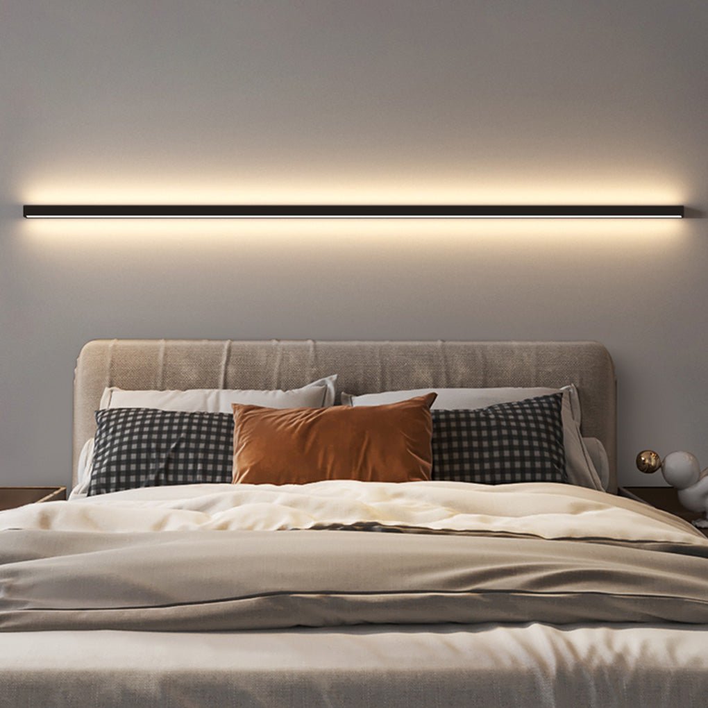 Modern Black Aluminum Wall Sconce Ambient Lamp