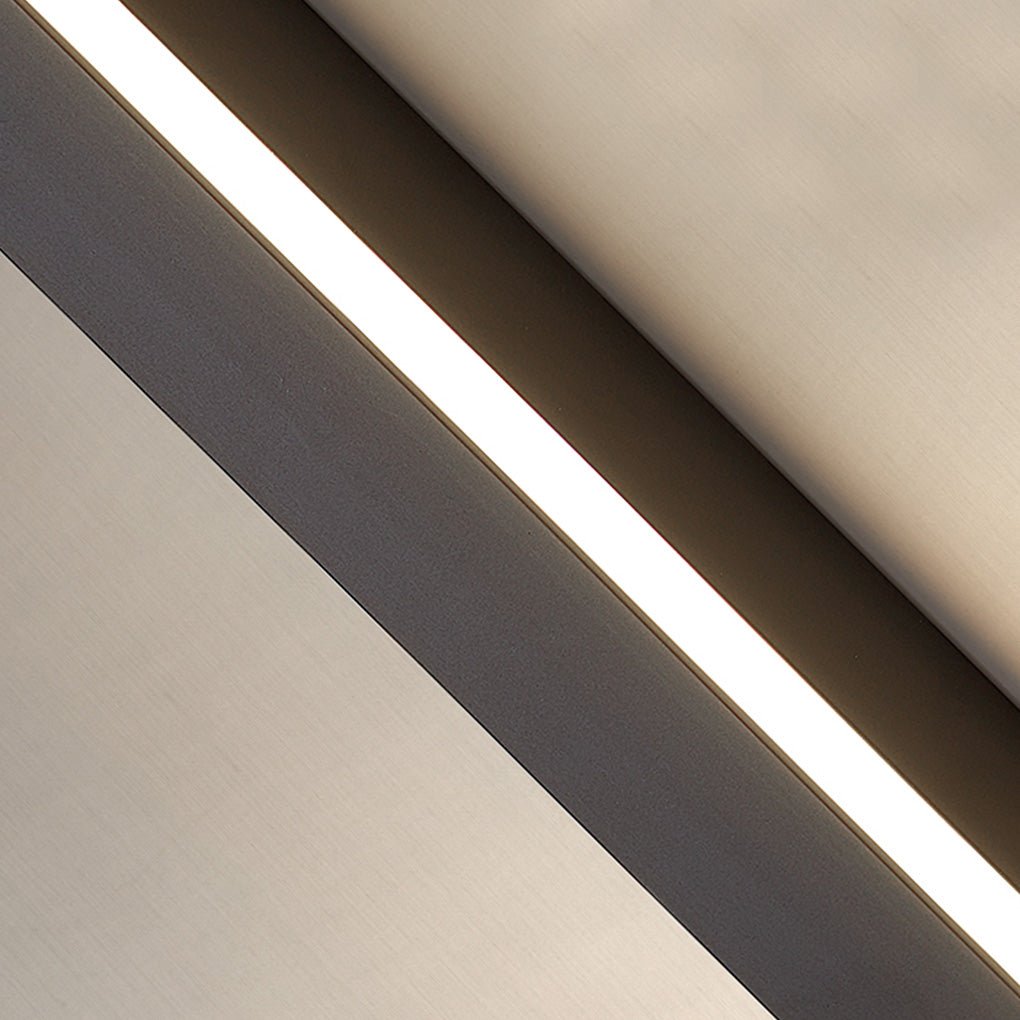 Modern Black Aluminum Wall Sconce Ambient Lamp