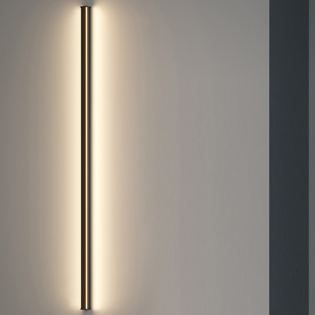 Modern Black Aluminum Wall Sconce Ambient Lamp