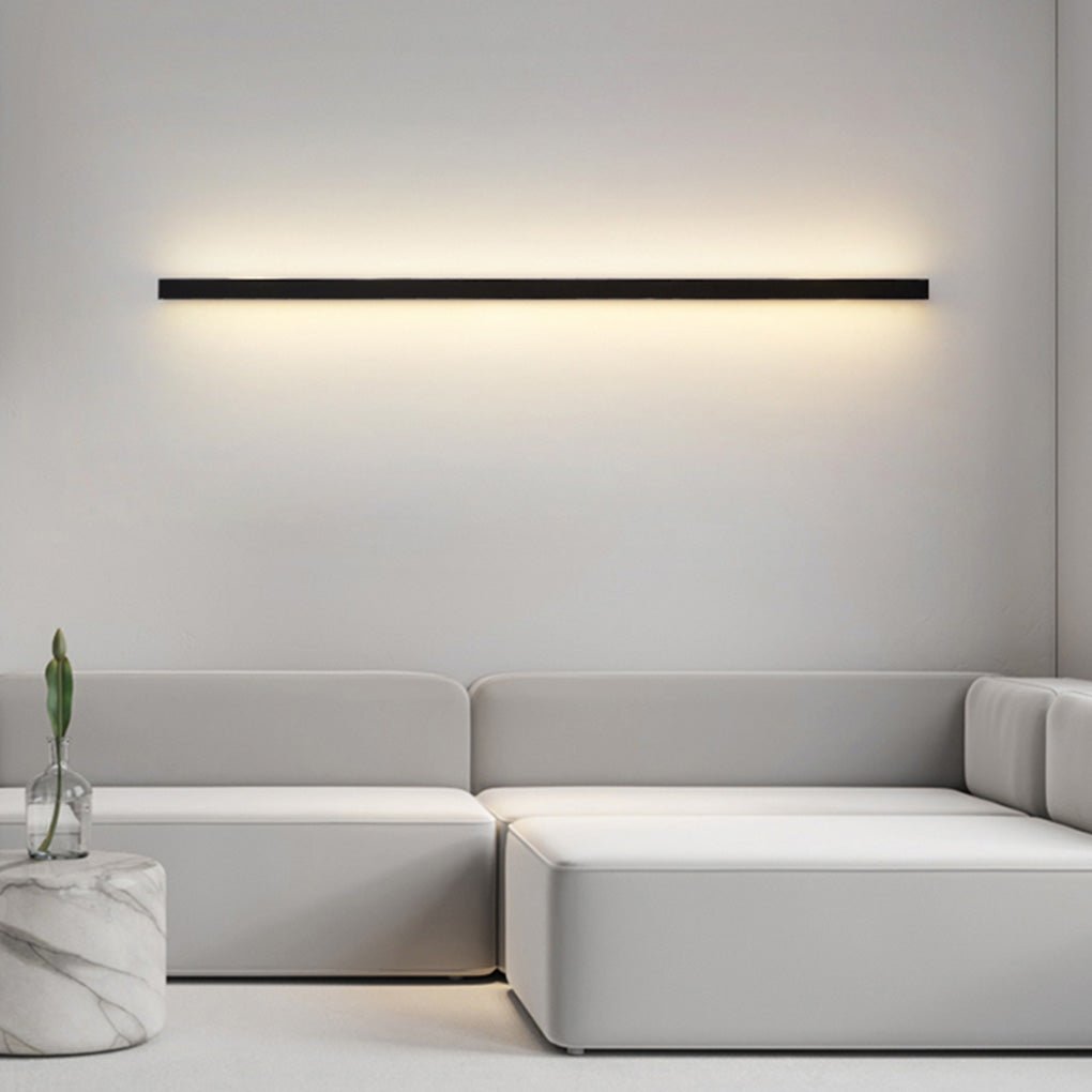 Modern Black Aluminum Wall Sconce Ambient Lamp