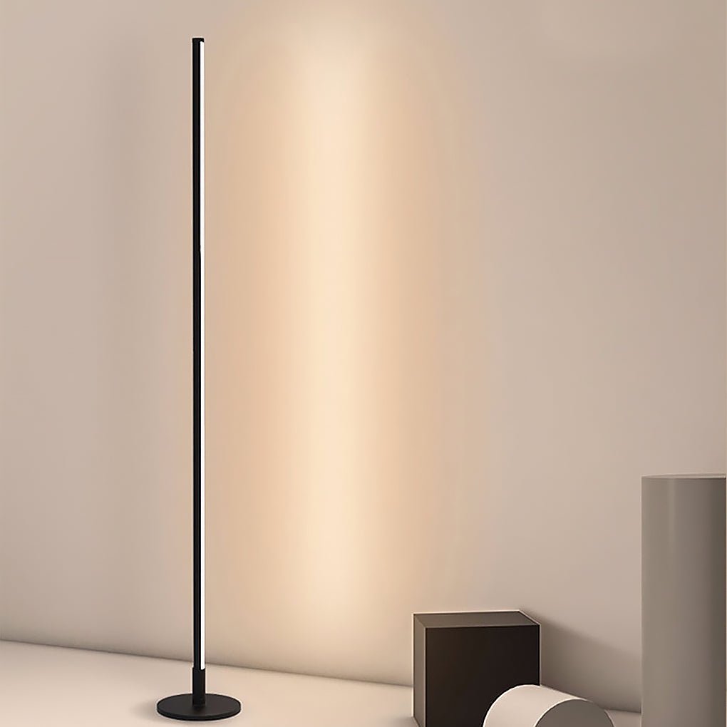 Minimalist LED Linear Floor Lamp - Modern Ambient Light