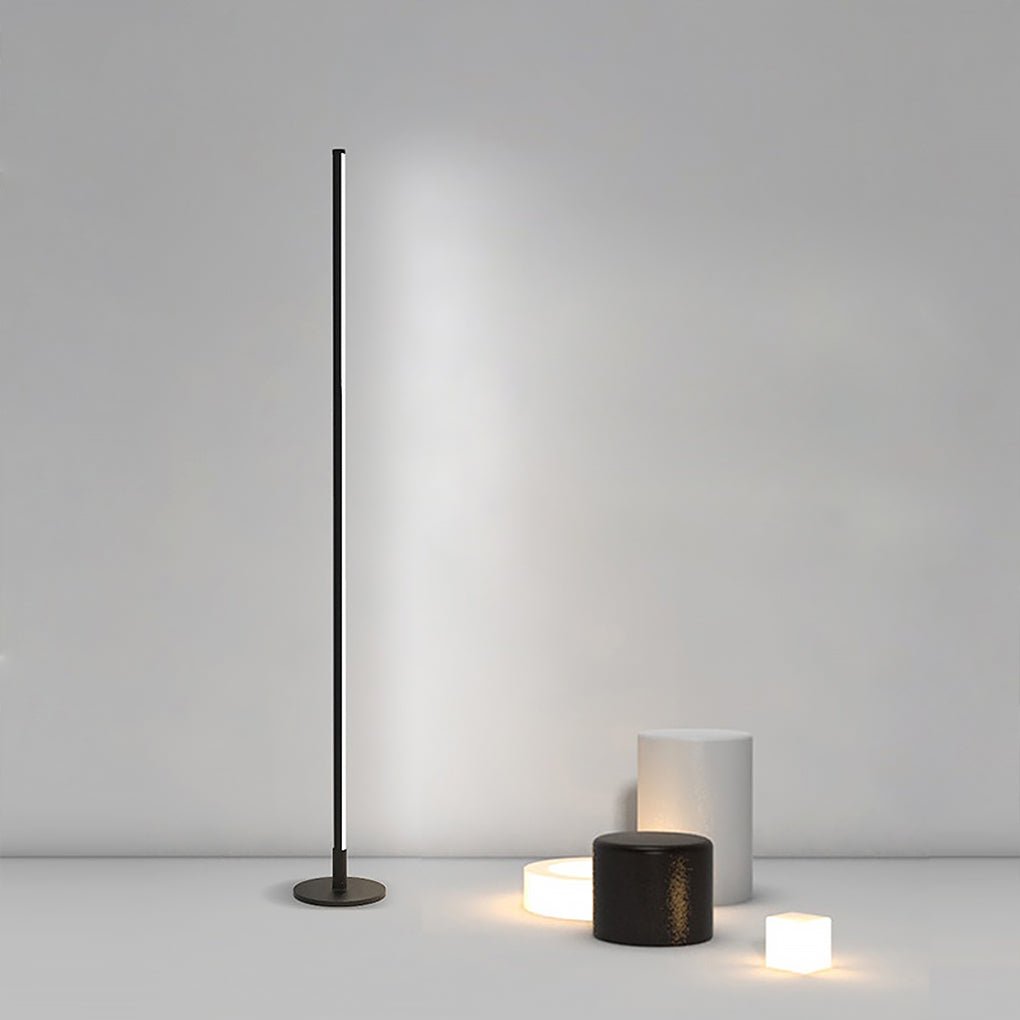 Minimalist LED Linear Floor Lamp - Modern Ambient Light
