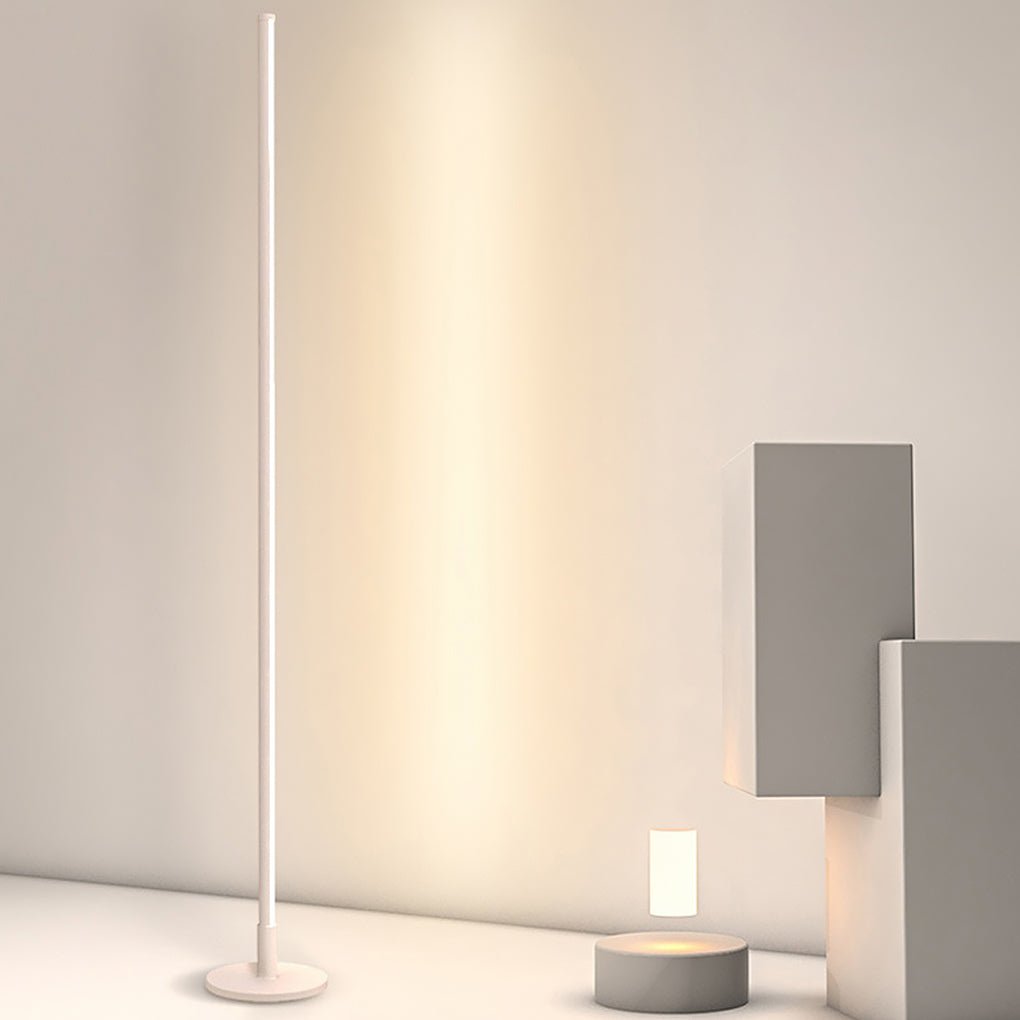 Minimalist LED Linear Floor Lamp - Modern Ambient Light