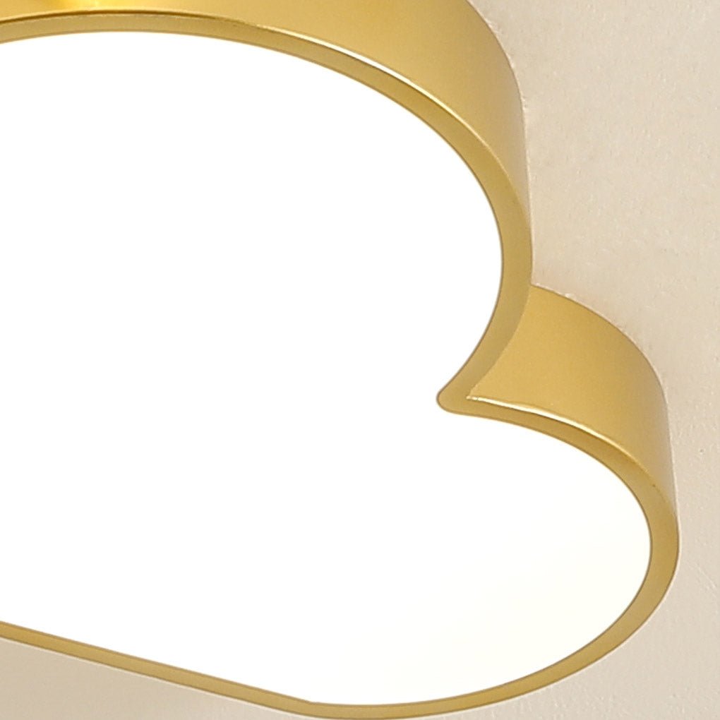 Nordic Modern Cartoon Cloud LED Flush Mount Ceiling Light for Kids Room and Bedroom Lighting