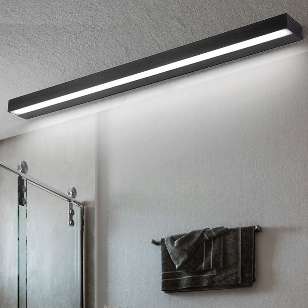 Indoor Wall Washer Light Rectangular LED Bathroom Vanity Light Fixture, Modern Waterproof Dimmable Lighting, Stylish Wall Sconce for Bathroom, Energy-Efficient Bright Illumination, Sleek Design for Home Decor