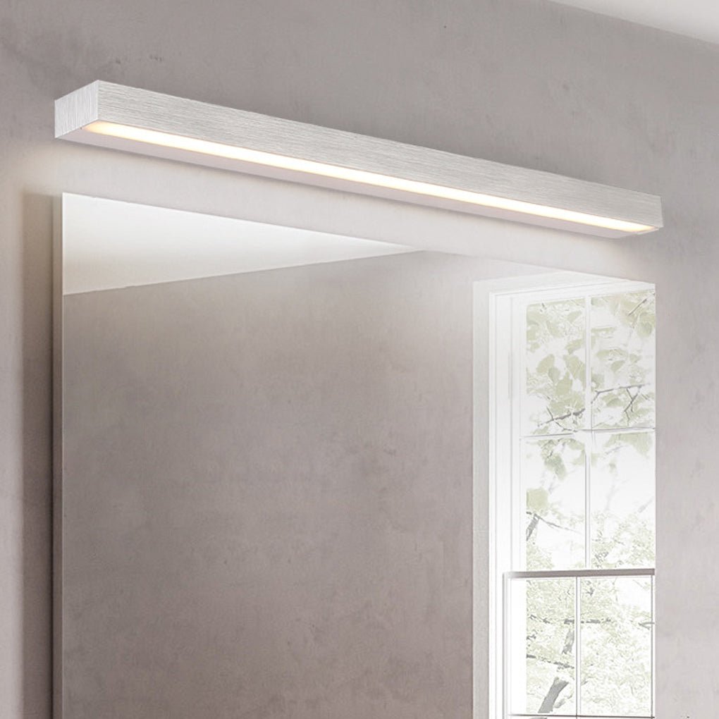 Indoor Wall Washer Light Rectangular LED Bathroom Vanity Light Fixture, Modern Waterproof Dimmable Lighting, Stylish Wall Sconce for Bathroom, Energy-Efficient Bright Illumination, Sleek Design for Home Decor