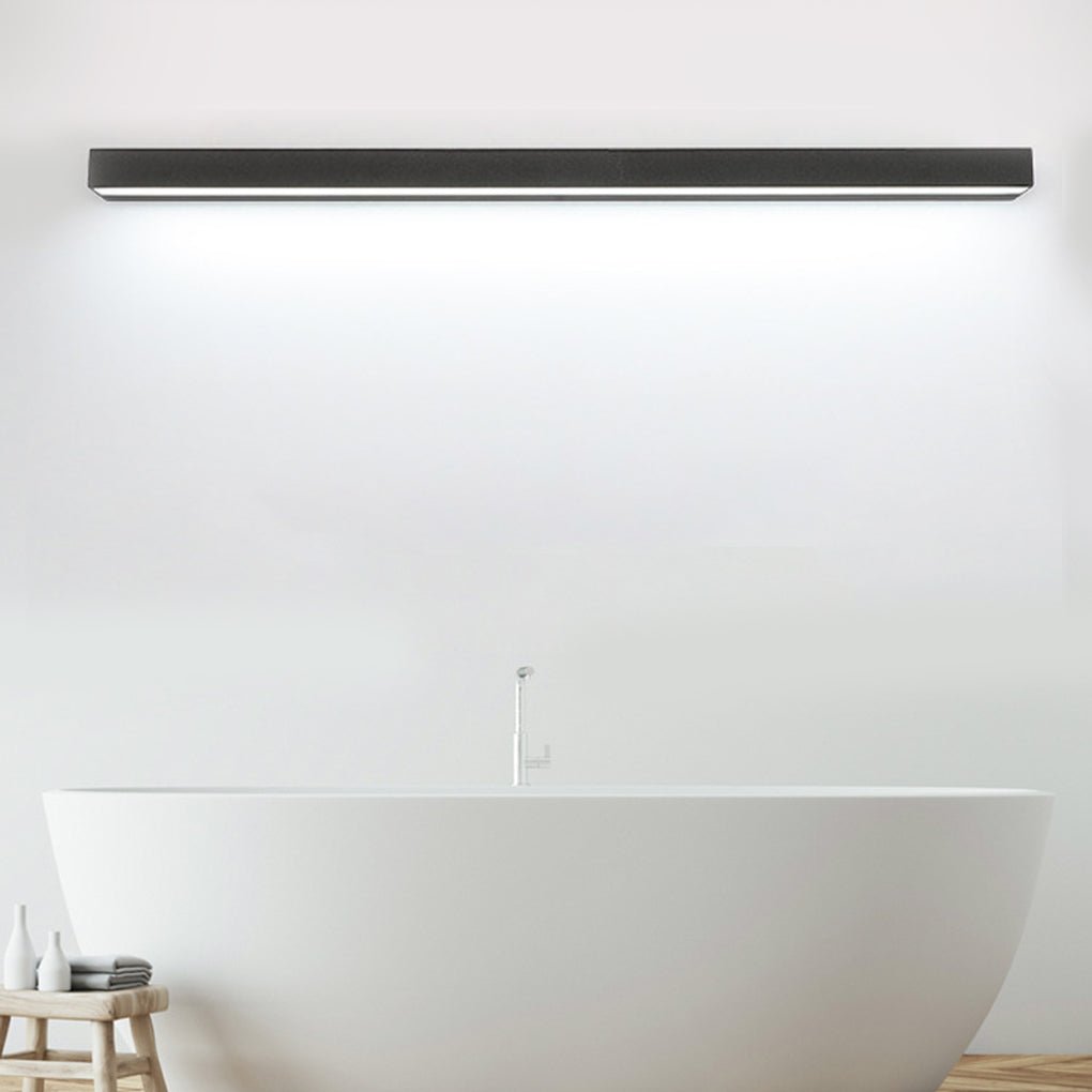 Indoor Wall Washer Light Rectangular LED Bathroom Vanity Light Fixture, Modern Waterproof Dimmable Lighting, Stylish Wall Sconce for Bathroom, Energy-Efficient Bright Illumination, Sleek Design for Home Decor