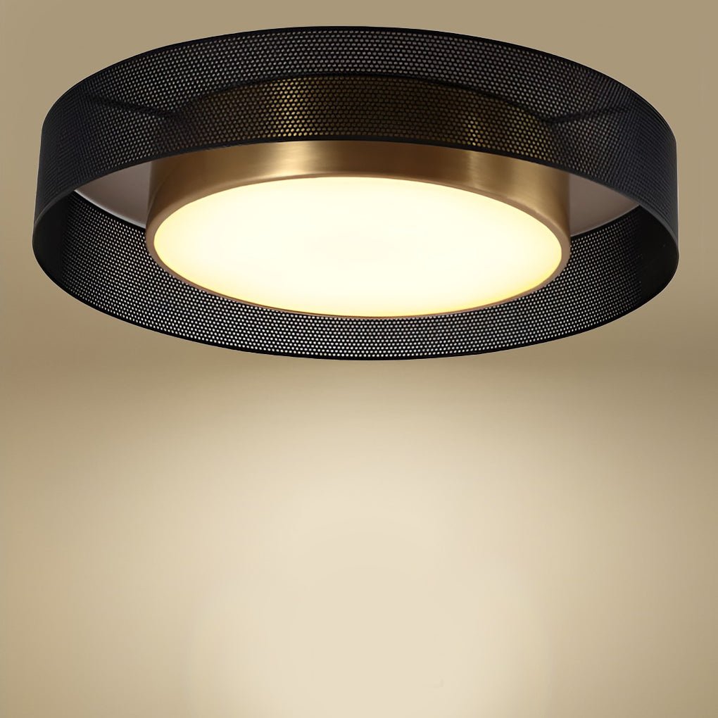 Nordic Dimmable LED Ceiling Light with Remote Control Flush Mount
