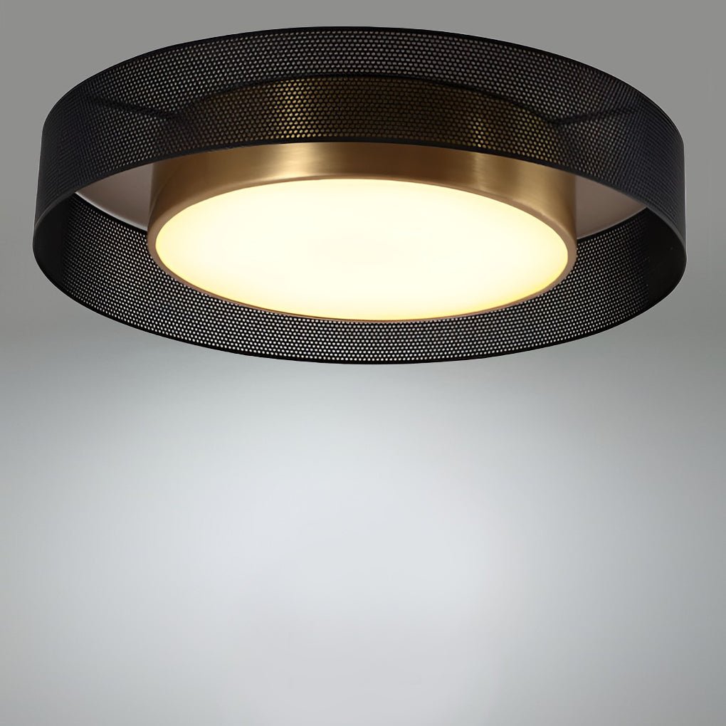 Nordic Dimmable LED Ceiling Light with Remote Control Flush Mount
