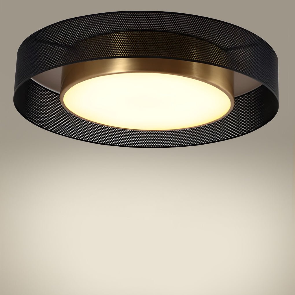 Nordic Dimmable LED Ceiling Light with Remote Control Flush Mount
