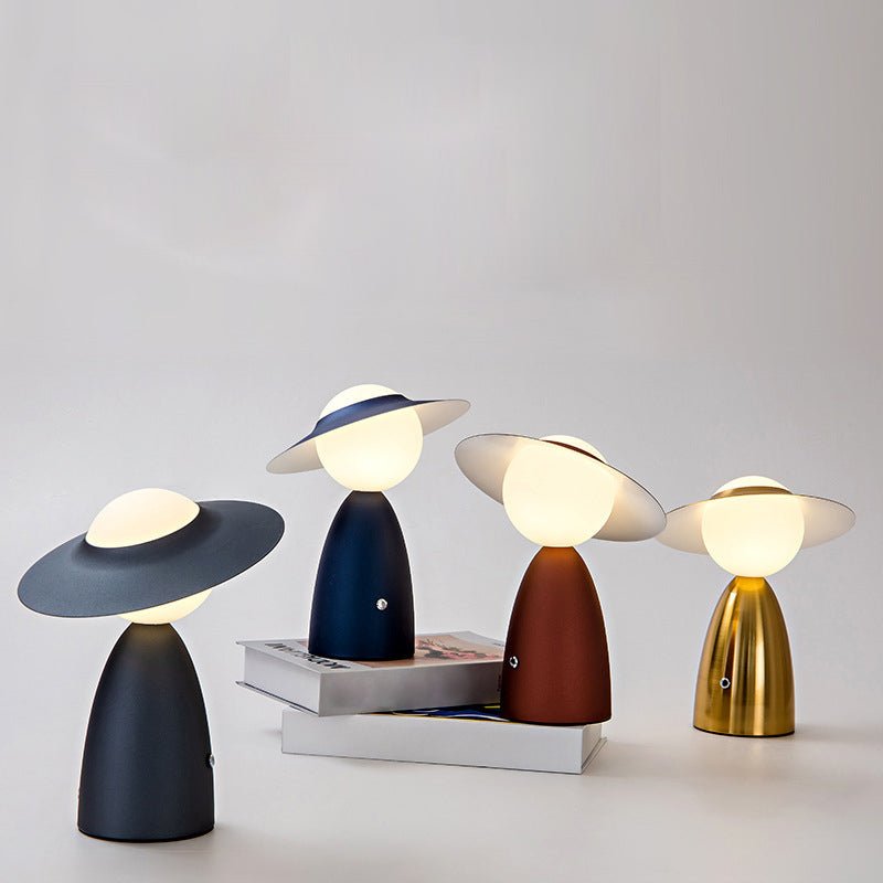 Nordic Scarecrow LED Accent Table Lamp - Modern Rustic Design, Energy-Efficient Lighting, Home Decor Accent, Stylish Night Light, Unique Gift Idea