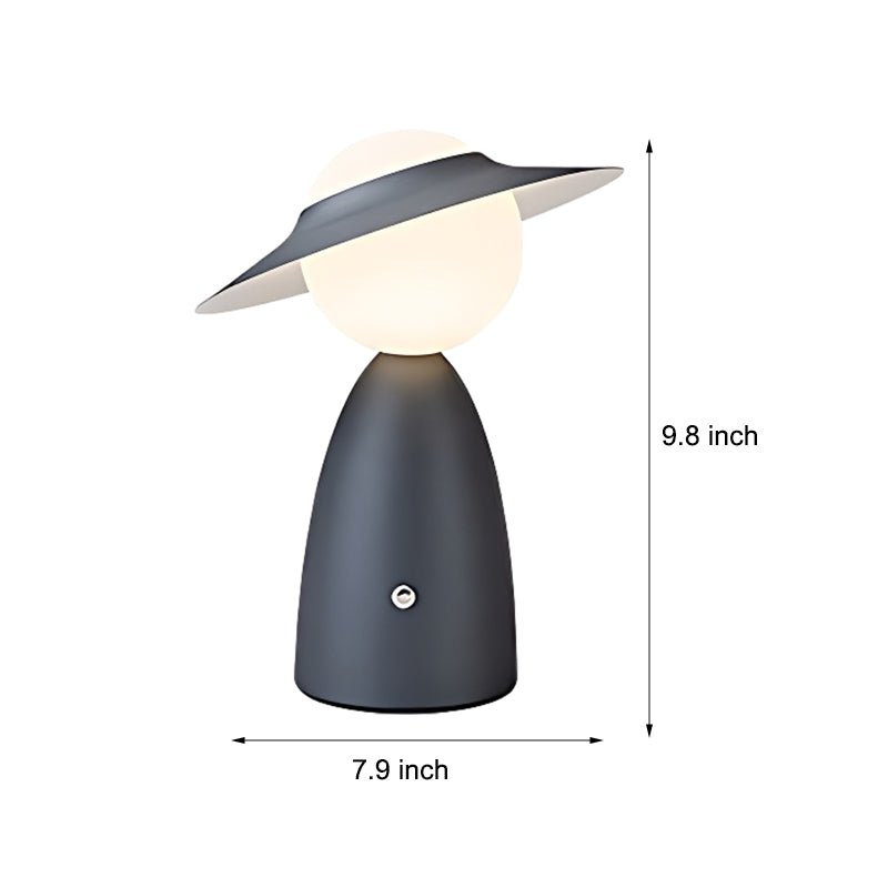 Nordic Scarecrow LED Accent Table Lamp - Modern Rustic Design, Energy-Efficient Lighting, Home Decor Accent, Stylish Night Light, Unique Gift Idea