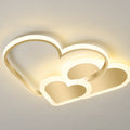 Nordic Heart-Shaped LED Ceiling Light for Kids Room - Modern, Creative, Stylish Decor
