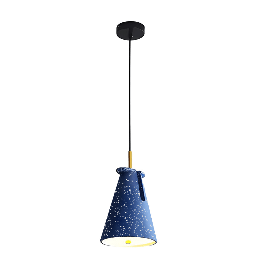 Nordic Tapered Resin Pendant Light - Modern Ceiling Fixture, Minimalist Lighting, Scandinavian Design, Home Decor, Stylish Illumination