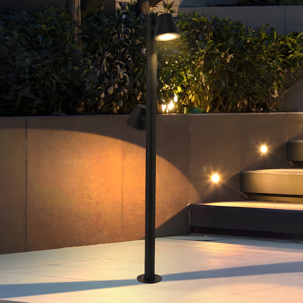 Nut 1/2-LED Outdoor Path Lighting for Landscape Illumination
