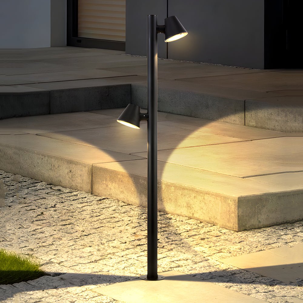Nut 1/2-LED Outdoor Path Lighting for Landscape Illumination