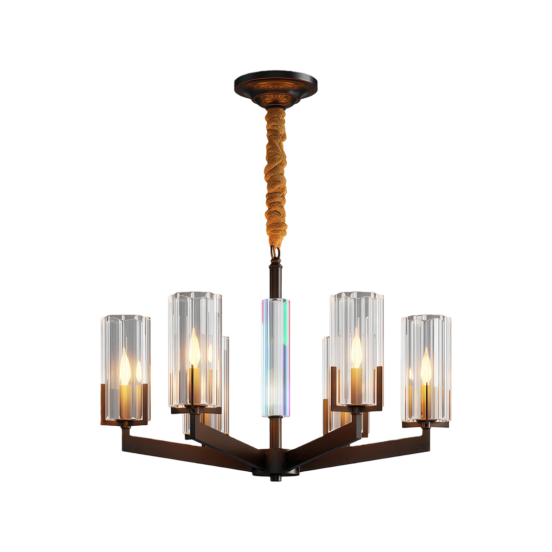 American-Style Candle Chandeliers Luxury Ceiling Light
