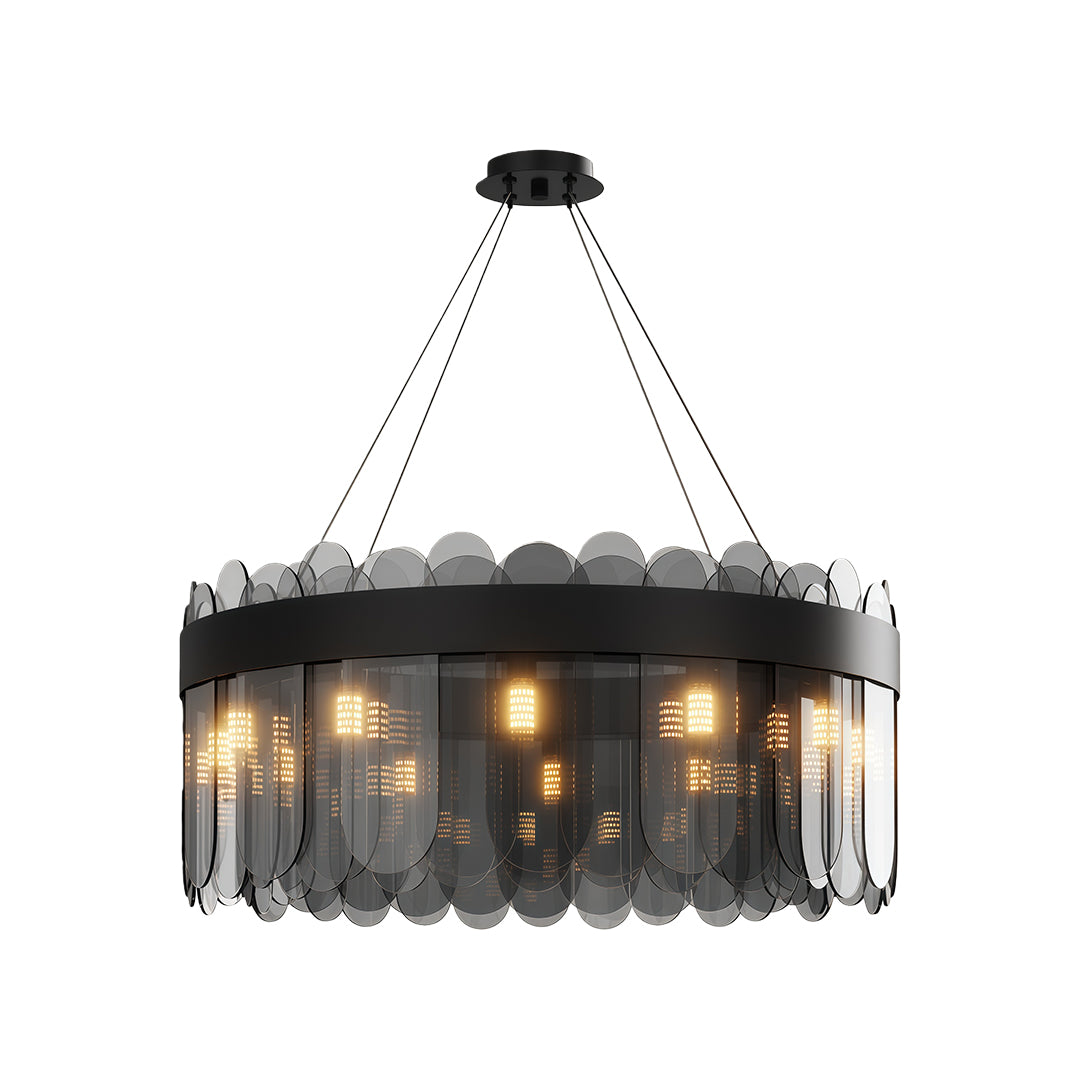 Modern Traditional Luxury Glass Chandelier Ceiling Light