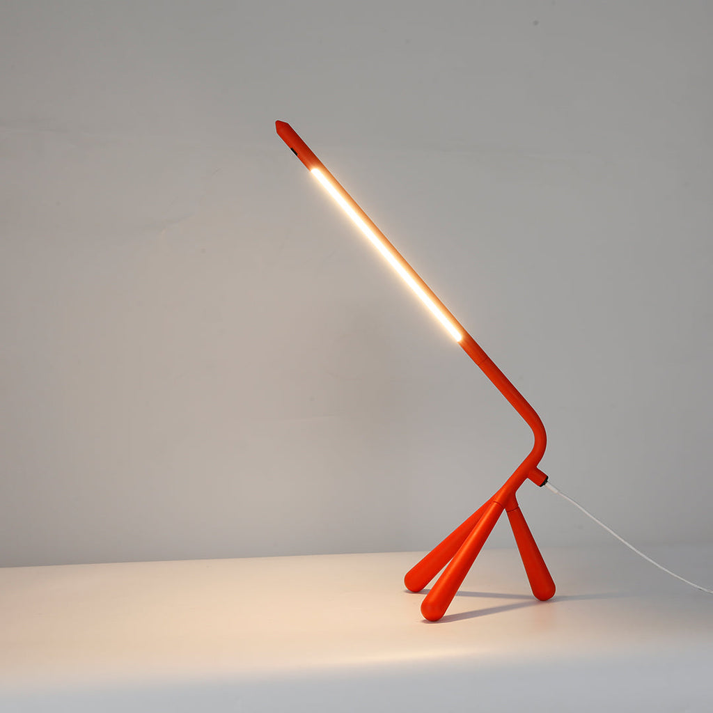 Three Legged LED Accent Table Lamp - Eye-Care Rotatable Design