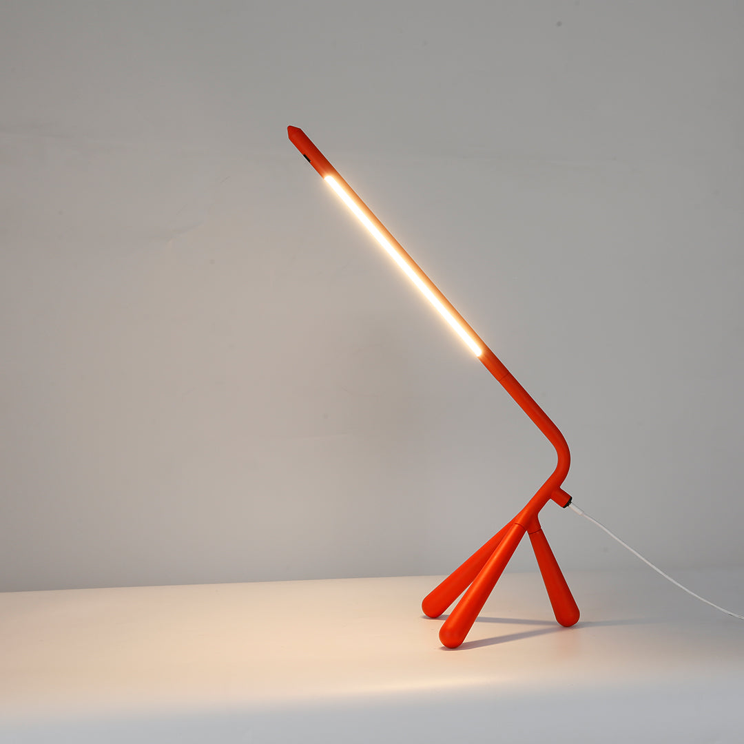 Three Legged LED Accent Table Lamp - Eye-Care Rotatable Design