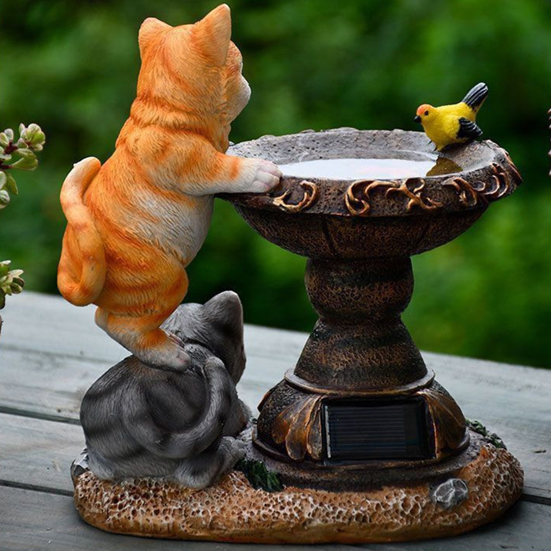 Solar Animal Garden Lights - Eco-Friendly Decorative Solar Resin Animals for Outdoor Lighting