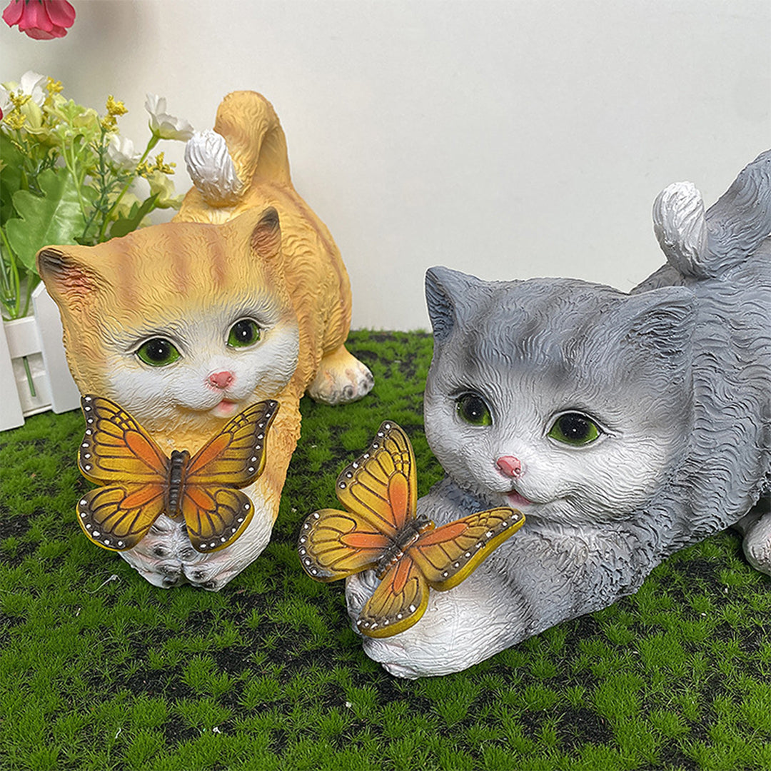 Solar Animal Garden Lights - Eco-Friendly Decorative Solar Resin Animals for Outdoor Lighting