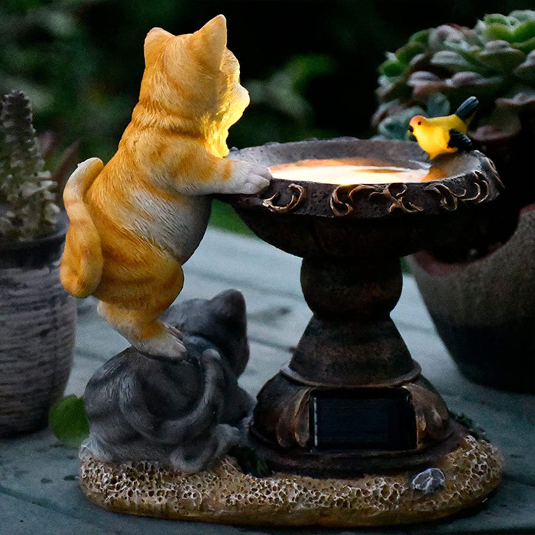 Solar Animal Garden Lights - Eco-Friendly Decorative Solar Resin Animals for Outdoor Lighting