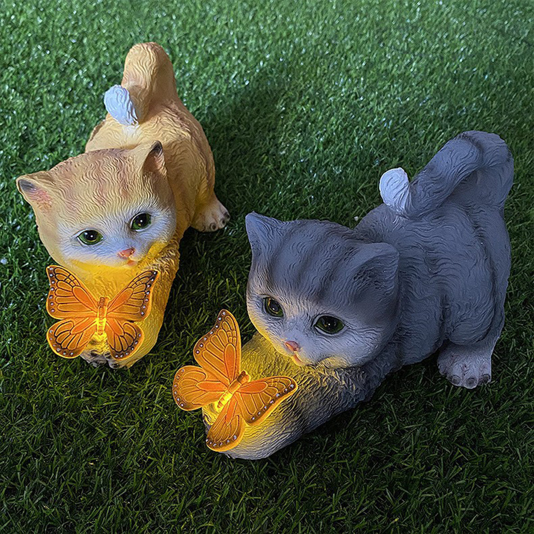 Solar Animal Garden Lights - Eco-Friendly Decorative Solar Resin Animals for Outdoor Lighting