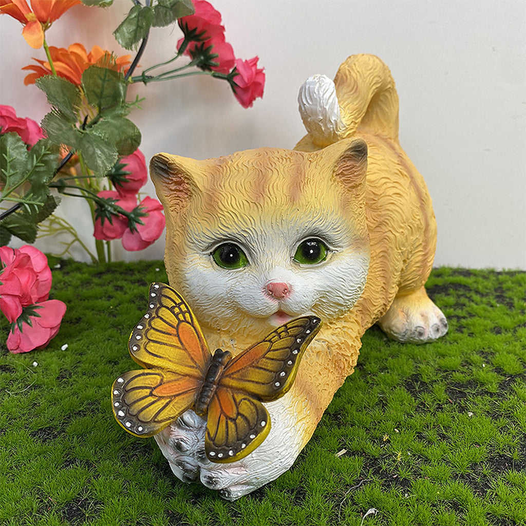Solar Animal Garden Lights - Eco-Friendly Decorative Solar Resin Animals for Outdoor Lighting