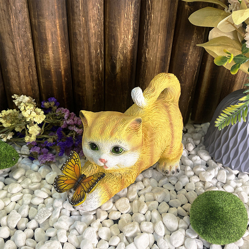 Solar Animal Garden Lights - Eco-Friendly Decorative Solar Resin Animals for Outdoor Lighting