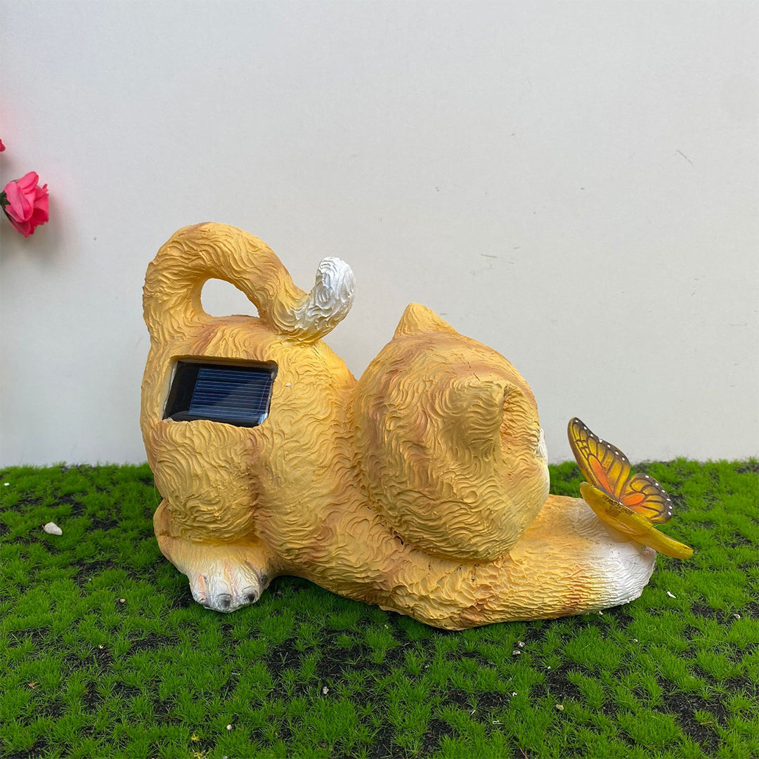 Solar Animal Garden Lights - Eco-Friendly Decorative Solar Resin Animals for Outdoor Lighting