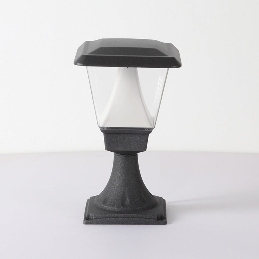 Minimalist Modern 6.5-Inch LED Bollard Garden Light Outdoor